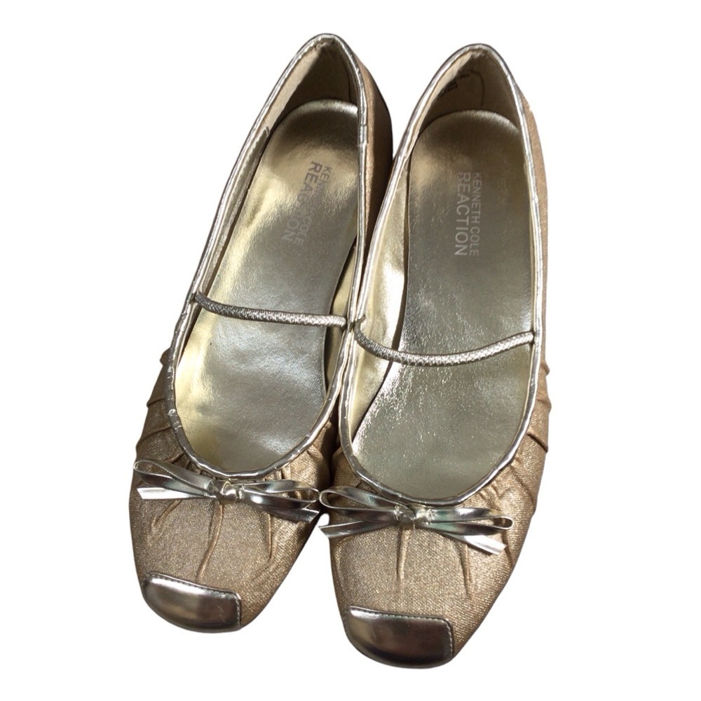 Kenneth Cole ballet Flats Square toe girls shoes size 4.5